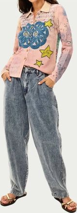 Me369 Serenity Knitted Shirt In Runic Whisper