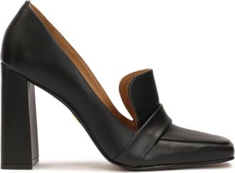 Kazar Lords pumps op een hoge paal. Dit product valt groot uit. - Dames - Pumps - Zwart - 37 EU - Leer - Schoenen