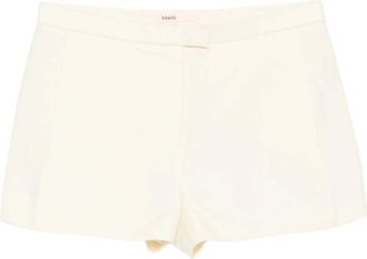 Khaite Short Shorts, female, White, Size: XS Short Shorts