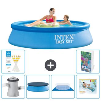 Intex Piscina Easy Set Redonda - 244x61 Cm - 7-piezas S322