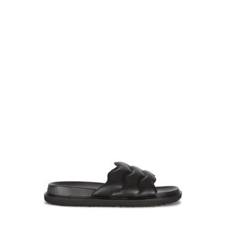 Marni Sliders, male, Black, Size: 8 US Stylish Sliders