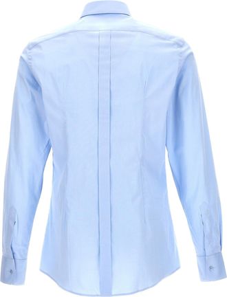Dolce & Gabbana Stretch Cotton Shirt - Light Blue