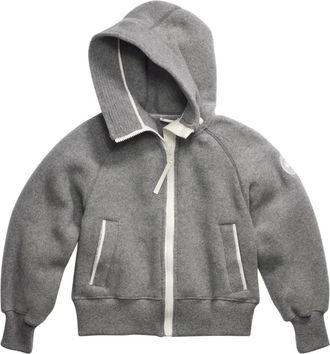Canada Goose Hoodies & sweatvesten, Dames, Grijs, M, Chilliwack Fleece Bomber