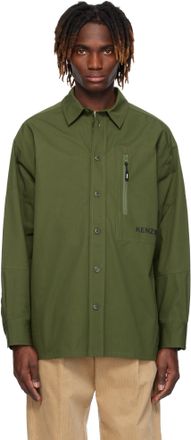 Kenzo Weave-print windbreaker jacket - men - Polyester - M Kenzo Weave-print windbreaker jacket - men - Polyester - M