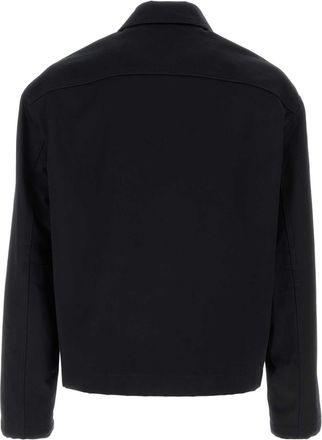 Gucci Mens Gabardine Jacket Navy Cotton