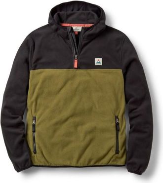 Passenger Set Off Recycled Polar 1/4 Zip Fleece 2.0 Fleecepullover f&uuml;r Herren | oliv