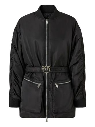 Pinko belted coat - Black
