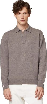 Alpha Studio Polo Shirt Au-3103B1015 - Heren - Polos - Grijs - XL - Wol - Tops