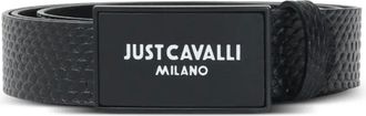 Just Cavalli Cintura con stampa - Nero