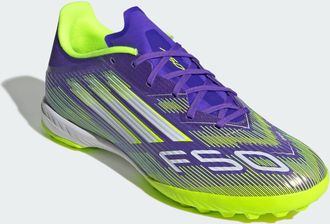 adidas adidas Performance Unisex F50 League Turf Boots - Purple - Size UK 8