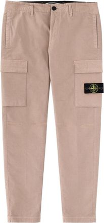 Stone Island Cargo Pants With Logo Patch