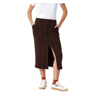 Kocca Rokken, Dames, Bruin, M, Gonna con spacco frontale