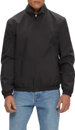 Gorski Reversible Zip Jacket in Anthracite/beige at Nordstrom, Size X-Large