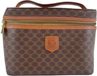 Celine Pre-owned Handbags, female, Brown, Size: ONE SIZE Pre-owned Canvas celine-bags