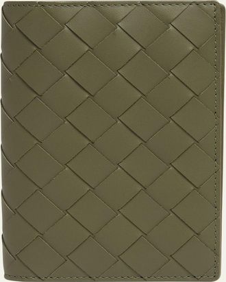 Bottega Veneta Mens Intrecciato Passport Case