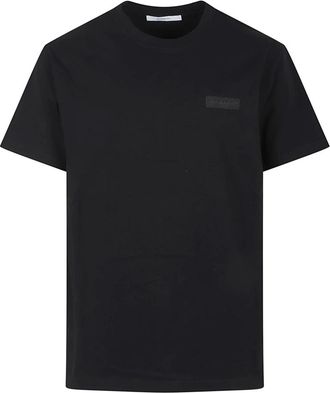 Givenchy Logo Patch T-Shirt - Heren - T-shirts - Zwart - M - Katoen - Tops