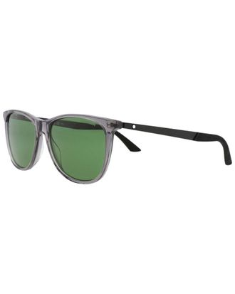 Montblanc Mens MB0330S 56mm Sunglasses