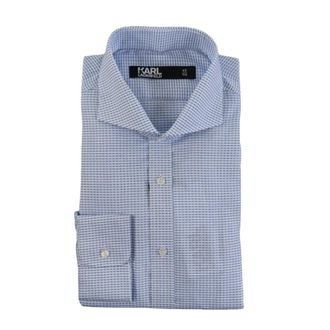 Karl Lagerfeld Formal Shirt - Heren - Zakelijke Overhemden - Blauw - M - Overhemden