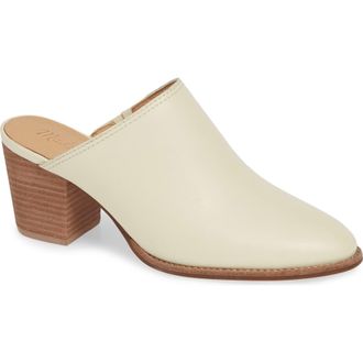 Madewell The Harper Mule in Vintage Canvas Leather at Nordstrom, Size 8