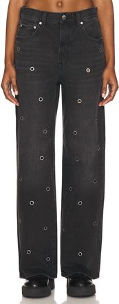 Pistola Denim Hendrix High Rise Wide Leg Jeans In Glamour