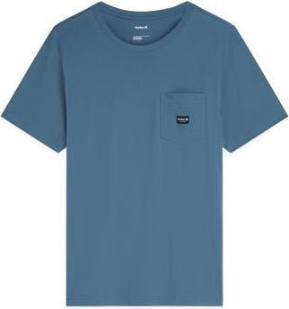 Hurley Pocket T-Shirt in Grey Teal at Nordstrom Rack, Size Medium