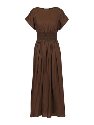 Matteau Shirred Waist Midi Dress