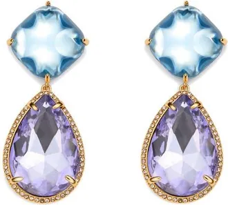 Kurt Geiger Candy Stone Drop Earrings in Blue at Nordstrom