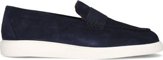 Stefano Lauran Schoenen, Heren, Blauw, 44 EU, Heren Instappers Blauw
