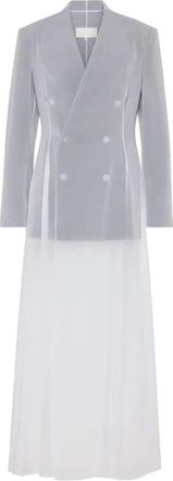 Maison Margiela Lang&auml;rmliges Midikleid von Maison Margiela