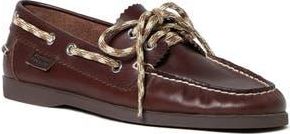 Loeffler Randall Franco Boat Shoe in Espresso/Brown/Butter at Nordstrom Rack, Size 12
