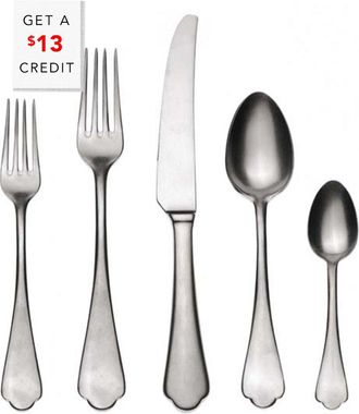 Mepra 5Pc Flatware Set With $13 Credit