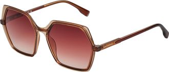 Karl Lagerfeld Hexagonale Zonnebril KL6083S Dames