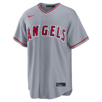 Nike Mike Trout Los Angeles Angels Nike Mens MLB Replica Jersey in Grey | RP26ANRDAN9-DWF