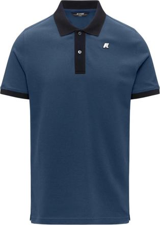 K-Way Vic-Vormir Pique Polo - Heren - Polos - Blauw - L - Tops