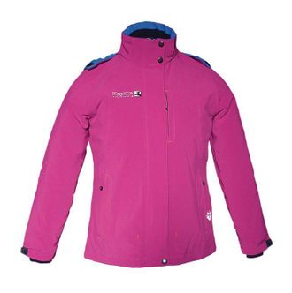 Deproc Winterjacke DEPROC ACTIVE CAMROSE WOMEN, Damen, Gr. 36 (S), pink, 96% Polyester; 4% Elasthan, mit verstellbarem Klettverschluss, Jacken Winterjacke, a