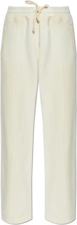 Golden Goose Star Trainingsbroeken - Dames - Sweatpants - Beige - S - Katoen - Broeken