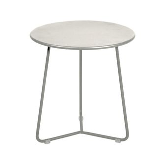 Fermob Cocotte Beistelltisch / Hocker, &Oslash; 34 cm x H 36 cm, lehmgrau