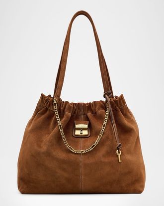 Marc Jacobs The Suede Cristina Tote Bag