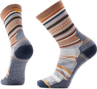 Smartwool Hike Light Cushion Panorama Crew Wandersocken - Unisex | grau