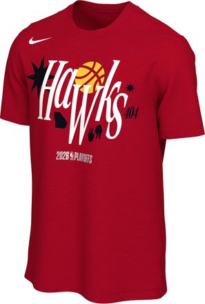 Nike Atlanta Hawks Nike Mens NBA Basketball T-Shirt in Red | JF1801-657