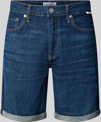 Armedangels Armedangels Slim Fit Jeansshorts aus Baumwoll-Mix Modell NAAILO in Dunkelblau, Gr&ouml;&szlig;e 30