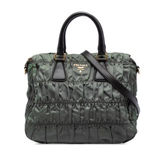 Prada Pre-owned Prada Tessuto Gaufre Satchel Ladies T4AGF1ZHLIHZE5HQ