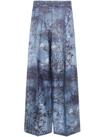 Pierre-Louis Mascia Trousers Viscose Blue Jp