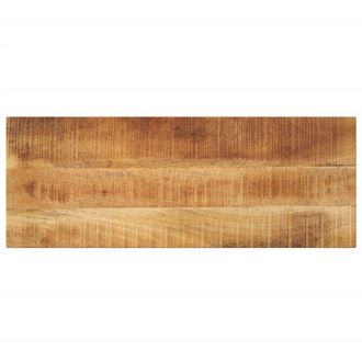 vidaXL Piano per Tavolo 90x40x2,5 cm Rettangolare Legno Mango Grezzo vidaXL