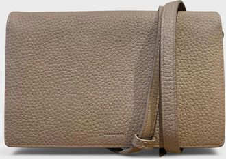 AllSaints Allsaints Womens All Saints Small Leather Crossbody Bag Beige - Brown - Size: O/S