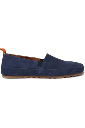 Mulo Suede Loafers