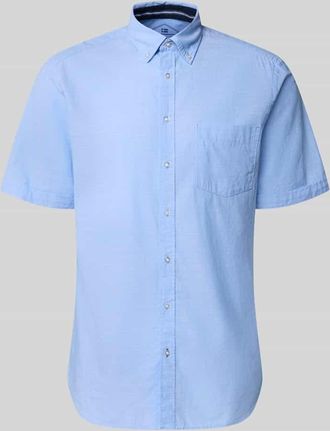 Christian Berg Regular Fit Freizeithemd mit Button-Down-Kragen in Bleu, Gr&ouml;&szlig;e 3XL