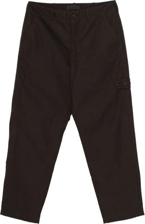 Stone Island straight-leg trousers - Brown
