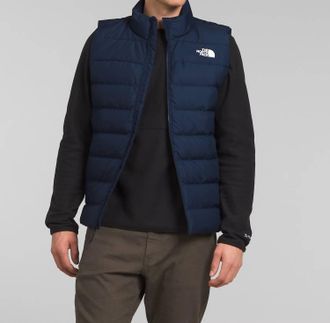 The North Face Aconcagua 3 Vest In Summit Navy