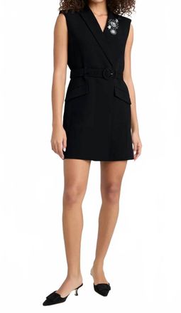 Cinq &agrave; Sept Kaz Mini Dress In Black